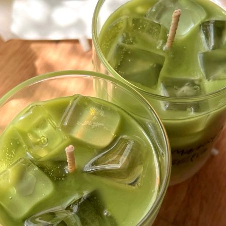 Handcrafted Matcha Inspired Soy Wax Candle